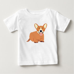 T-shirt Pour Bébé Chien, Animal, Art
