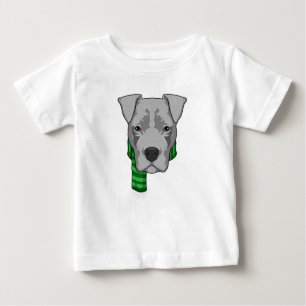 T-shirt Pour Bébé Chien avec Écharpe