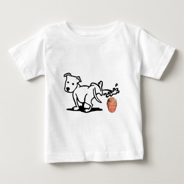 T-shirt Pour Bébé Chien d'atout (Devant)