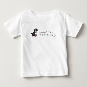T-shirt Pour Bébé chien de montagne bernois