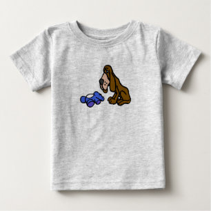 T-shirt Pour Bébé Chien droopy avec jouet
