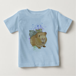 T-shirt Pour Bébé Chiens de Guinée