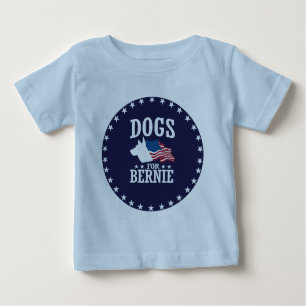 T-SHIRT POUR BÉBÉ CHIENS POUR DES PONCEUSES DE BERNIE