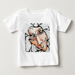 T-shirt Pour Bébé chiens-sont-amis copie