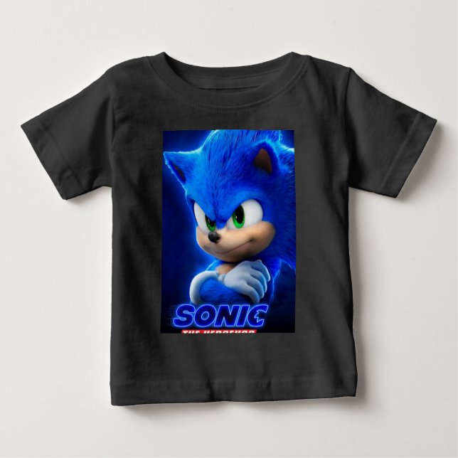 T-shirt Pour Bébé Children T-shirts, sonic LOVERS  (Devant)