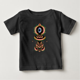 T-shirt Pour Bébé Chimera - Poisson Oiseau T-shirt bébé
