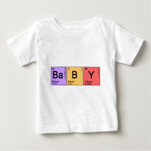 T-shirt Pour Bébé Chimie bébé