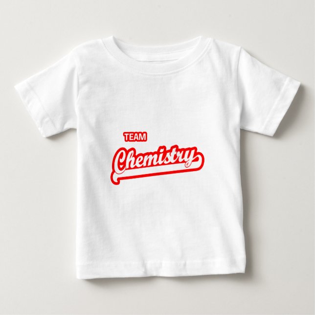 T-shirt Pour Bébé Chimie d'équipe (Devant)