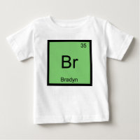 Chimie du nom de Bradyn Élément Tableau périodique