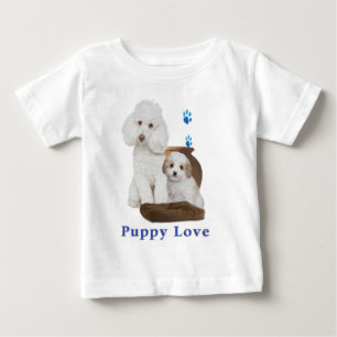 T-shirt Pour Bébé Chiot