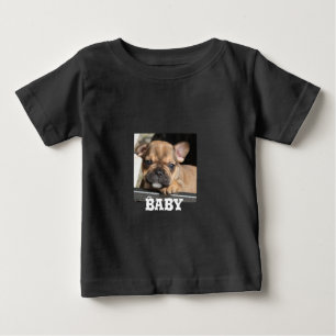 T-shirt Pour Bébé Chiot Bouledogue Français French Bulldog