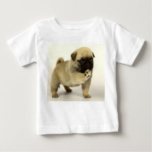 T-shirt Pour Bébé chiot carlin