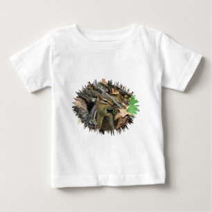 T-shirt Pour Bébé Chipmunk oriental - Tamias striatus