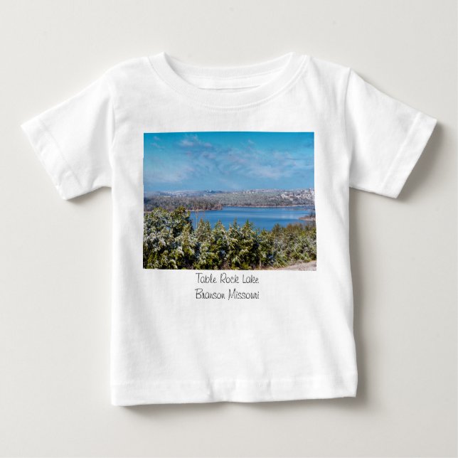 T-shirt Pour Bébé Chirurgie De Neige À Table Rock Lake (Devant)