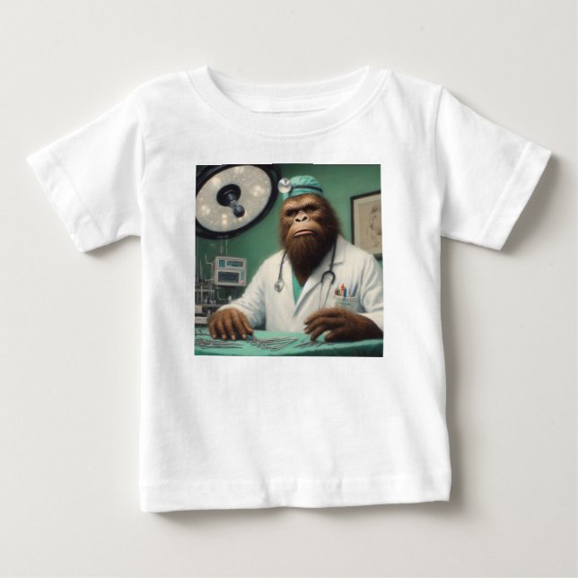 T-shirt Pour Bébé Chirurgien (Devant)