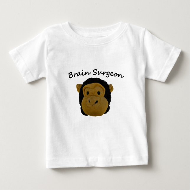 T-shirt Pour Bébé Chirurgien du cerveau (Devant)