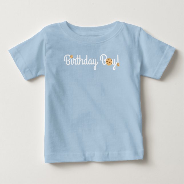 T-shirt Pour Bébé Chocolat Chip Cookie Anniversaire (Devant)