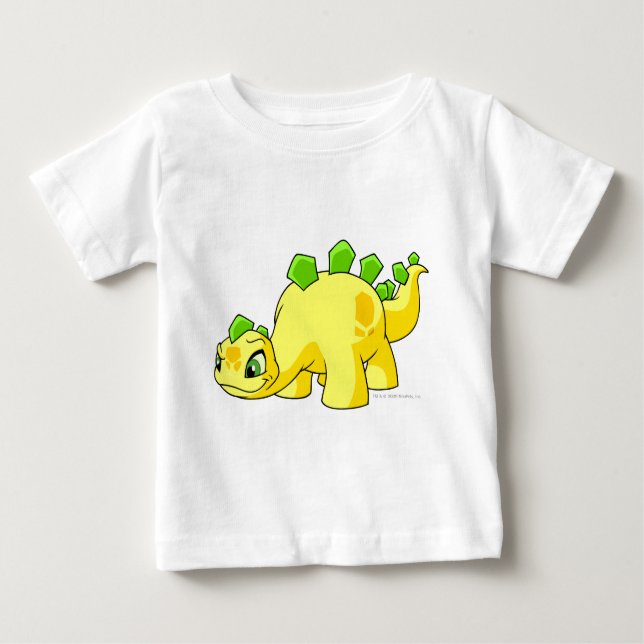 T-shirt Pour Bébé Chomby jaune (Devant)