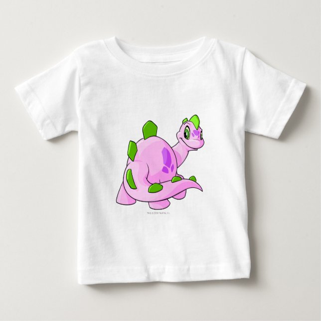 T-shirt Pour Bébé Chomby rose (Devant)