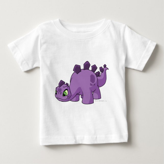 T-shirt Pour Bébé Chomby violet (Devant)