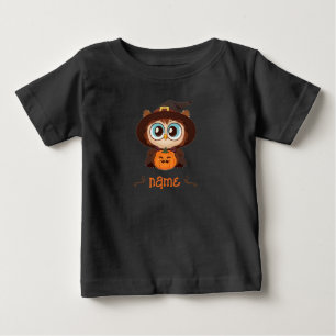 T-shirt Pour Bébé Chouette/Automne/Automne/Halloween/citrouille