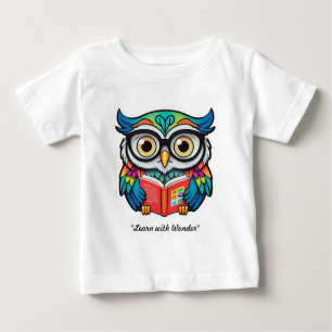 T-shirt Pour Bébé "Chouette de la sagesse"