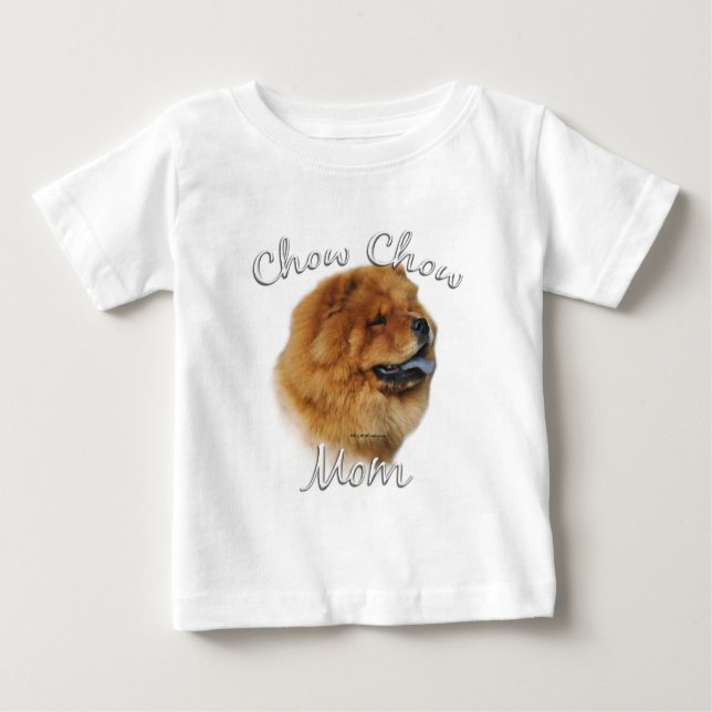 T-shirt Pour Bébé Chow Chow Maman 2 (Devant)