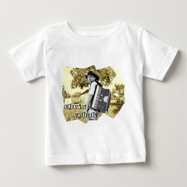 T-shirt Pour Bébé Chris Rybak - Logo Kloesel - Sephia (Devant)