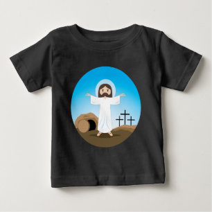 T-shirt Pour Bébé Christ ressuscité