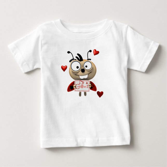 T-shirt Pour Bébé Christian 1er (Devant)