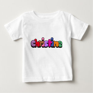 T-shirt Pour Bébé Christine