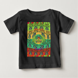 T-shirt Pour Bébé Christmas Eat Love Jouer Hakuna Matata Couleur.png