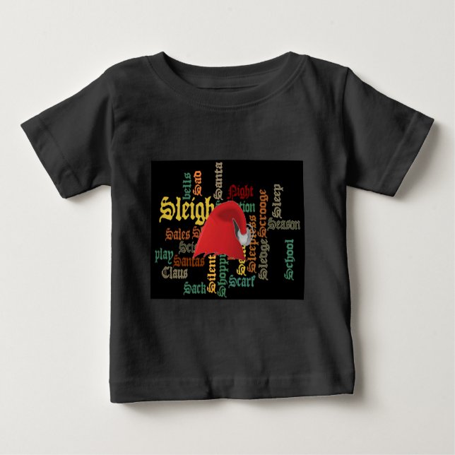 T-shirt Pour Bébé Christmas empoisonne Have a Nice Day & a Better Ni (Devant)