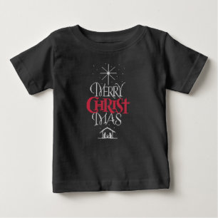 T-shirt Pour Bébé ChRISTmas lâche Sweater Religieux CHRIST