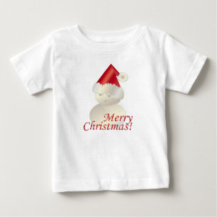 T-shirt Pour Bébé Christmas Snowman
