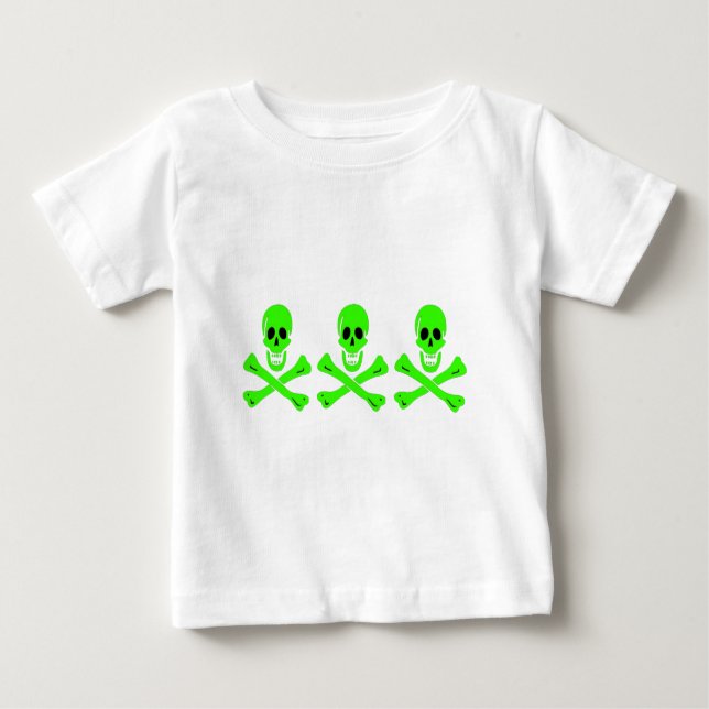 T-shirt Pour Bébé Christopher Condent-Vert (Devant)