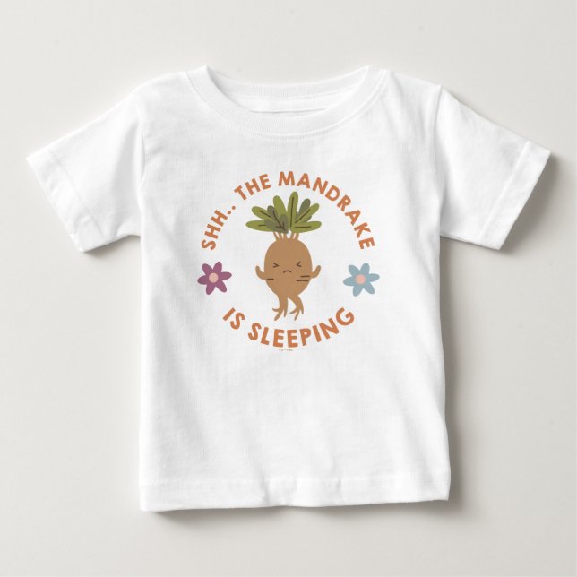 T-shirt Pour Bébé Chut... La Mandragore Dort (Devant)