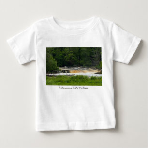 T-shirt Pour Bébé Chutes Basses À Tahquamenon