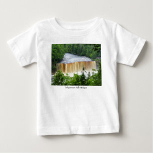 T-shirt Pour Bébé Chutes supérieures de Tahquamenon