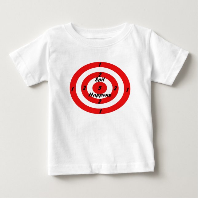 T-shirt Pour Bébé Cible pour la broche (Devant)