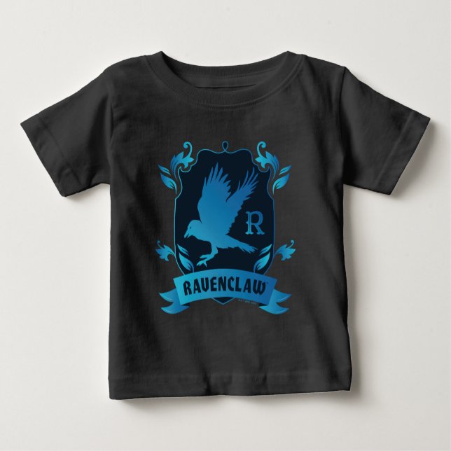 T-shirt Pour Bébé Cimier de maison ORNÉ RAVENCLAW™ (Devant)