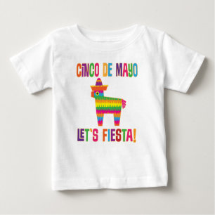 T-shirt Pour Bébé Cinco De Mayo Taco Lit La Fiesta Pinata