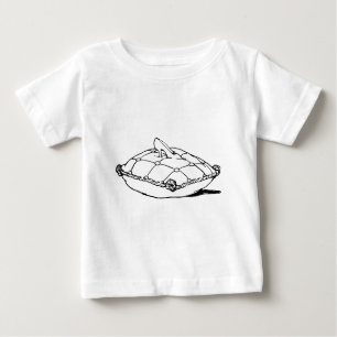 T-shirt Pour Bébé Cinderella Slipper Vintage Fairytale Art