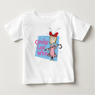 T-shirt Pour Bébé Cindy Lou Who   Canne en sucre