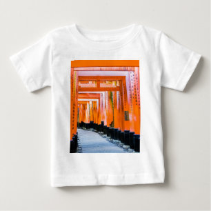 T-shirt Pour Bébé Cinquante nuances d'orange - Senbon Torii, Kyoto