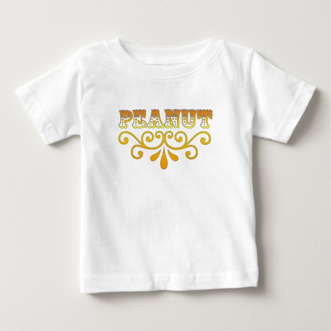 T-shirt Pour Bébé Cirque d'arachide (Devant)