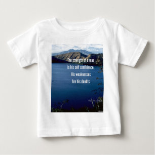 T-shirt Pour Bébé Citation confiance-de motivation d'individu