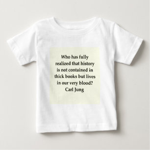 T-shirt Pour Bébé citation de Carl Jung
