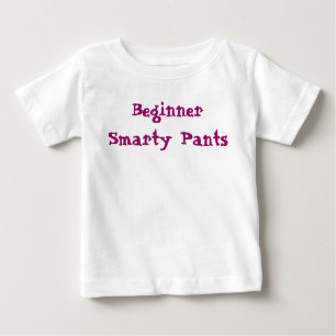 T-shirt Pour Bébé Citation de pantalons débutant