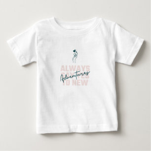 T-shirt Pour Bébé citation de vie vagabonde décoration murale boho e